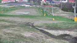 Horní část sjezdovky skiareálu Hlubočky