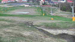 Horní část sjezdovky skiareálu Hlubočky