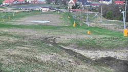 Horní část sjezdovky skiareálu Hlubočky