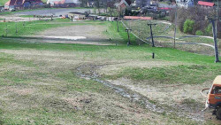 Horní část sjezdovky skiareálu Hlubočky