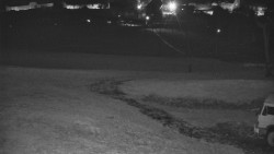 Horní část sjezdovky skiareálu Hlubočky