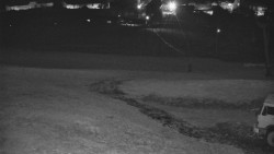 Horní část sjezdovky skiareálu Hlubočky