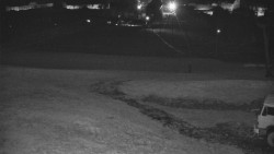 Horní část sjezdovky skiareálu Hlubočky