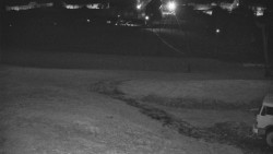 Horní část sjezdovky skiareálu Hlubočky