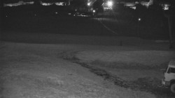 Horní část sjezdovky skiareálu Hlubočky