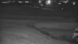 Horní část sjezdovky skiareálu Hlubočky