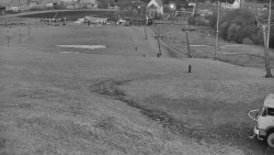 Horní část sjezdovky skiareálu Hlubočky