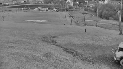 Horní část sjezdovky skiareálu Hlubočky