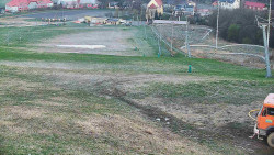 Horní část sjezdovky skiareálu Hlubočky