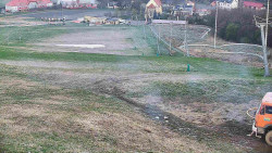 Horní část sjezdovky skiareálu Hlubočky