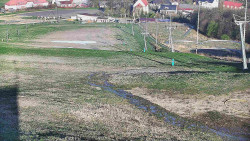 Horní část sjezdovky skiareálu Hlubočky