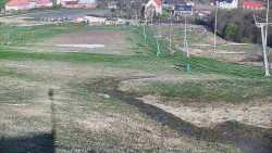 Horní část sjezdovky skiareálu Hlubočky