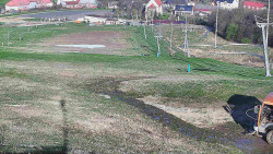 Horní část sjezdovky skiareálu Hlubočky