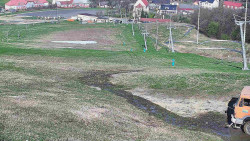 Horní část sjezdovky skiareálu Hlubočky