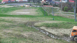 Horní část sjezdovky skiareálu Hlubočky