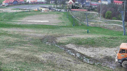 Horní část sjezdovky skiareálu Hlubočky