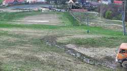 Horní část sjezdovky skiareálu Hlubočky