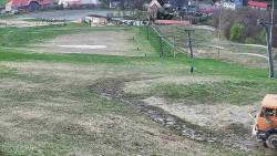 Horní část sjezdovky skiareálu Hlubočky