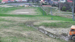 Horní část sjezdovky skiareálu Hlubočky