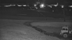 Horní část sjezdovky skiareálu Hlubočky