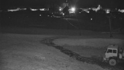 Horní část sjezdovky skiareálu Hlubočky