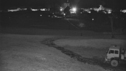 Horní část sjezdovky skiareálu Hlubočky