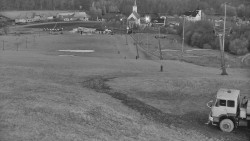 Horní část sjezdovky skiareálu Hlubočky