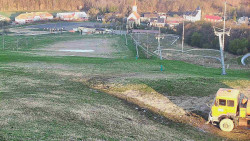 Horní část sjezdovky skiareálu Hlubočky