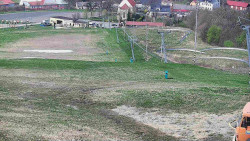 Horní část sjezdovky skiareálu Hlubočky