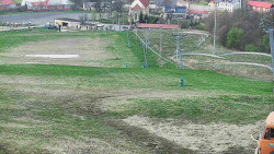 Horní část sjezdovky skiareálu Hlubočky