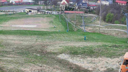 Horní část sjezdovky skiareálu Hlubočky