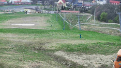 Horní část sjezdovky skiareálu Hlubočky