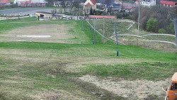 Horní část sjezdovky skiareálu Hlubočky