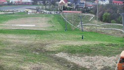 Horní část sjezdovky skiareálu Hlubočky