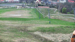 Horní část sjezdovky skiareálu Hlubočky