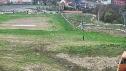 Horní část sjezdovky skiareálu Hlubočky