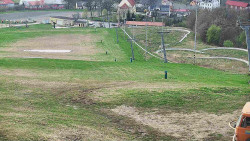 Horní část sjezdovky skiareálu Hlubočky