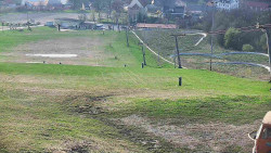 Horní část sjezdovky skiareálu Hlubočky