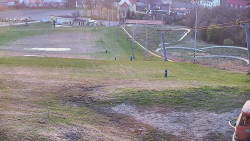 Horní část sjezdovky skiareálu Hlubočky