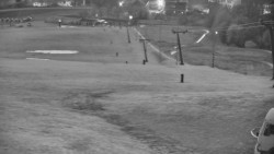 Horní část sjezdovky skiareálu Hlubočky