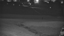 Horní část sjezdovky skiareálu Hlubočky