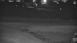 Horní část sjezdovky skiareálu Hlubočky