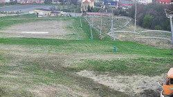 Horní část sjezdovky skiareálu Hlubočky