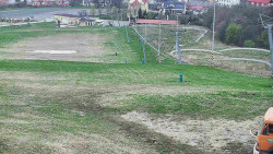 Horní část sjezdovky skiareálu Hlubočky