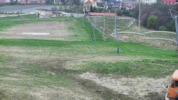 Horní část sjezdovky skiareálu Hlubočky