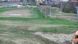 Horní část sjezdovky skiareálu Hlubočky