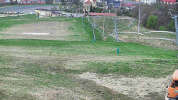 Horní část sjezdovky skiareálu Hlubočky