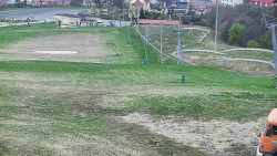 Horní část sjezdovky skiareálu Hlubočky