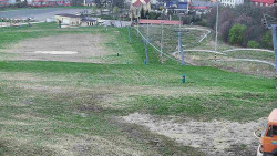 Horní část sjezdovky skiareálu Hlubočky