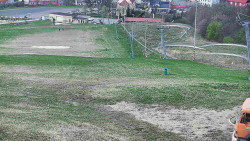 Horní část sjezdovky skiareálu Hlubočky